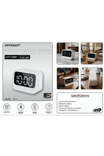 Offikraft Atom Digital Clock